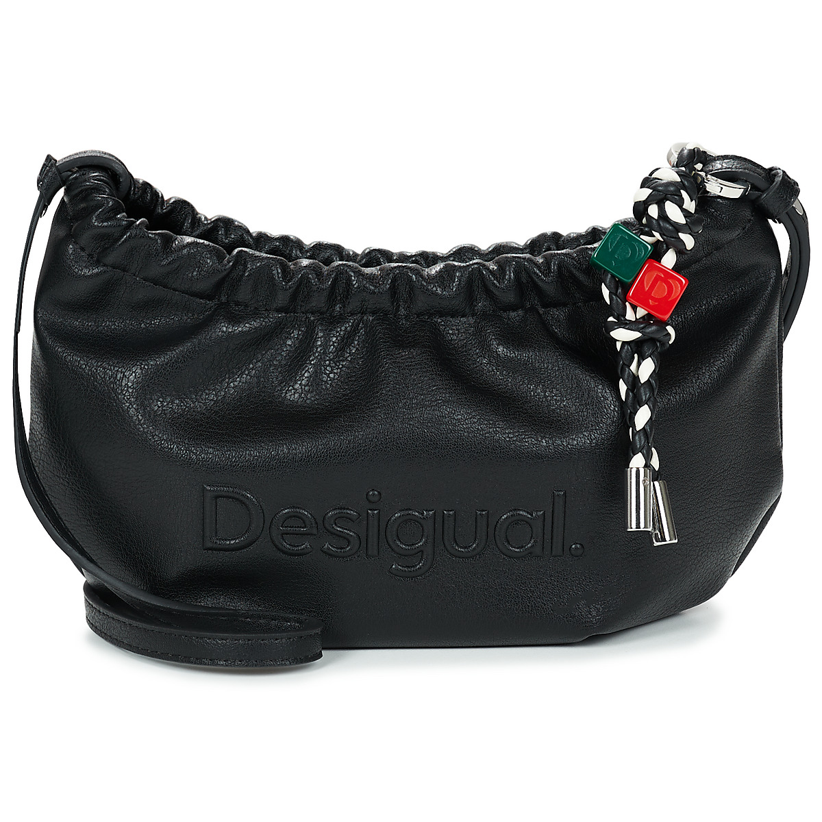 Desigual - HALF LOGO WAVERLY MINI BAG - Black