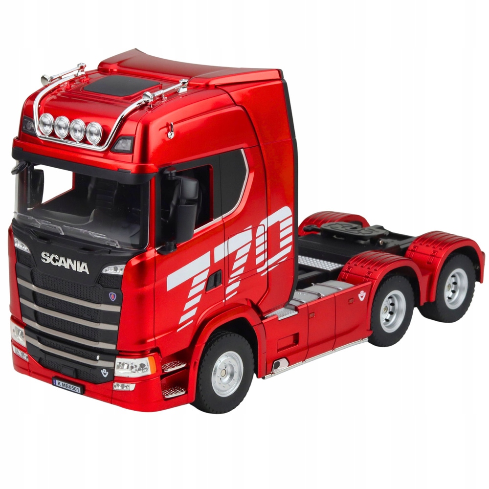 Ciągnik Siodłowy Scania Zdalnie Sterowany RC Huina 1501 Czerwony 118