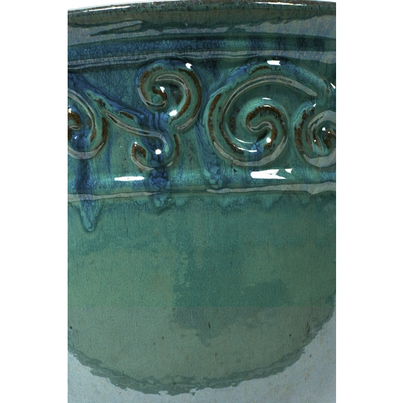 Pflanzschale »Lincoln«, ØxH: 40 x 19 cm, dunkelgrün