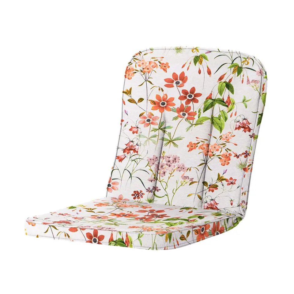 Madison - Tuinkussen Classic Hermitage Milly natural - Ca. 94x48 cm - Set van 4