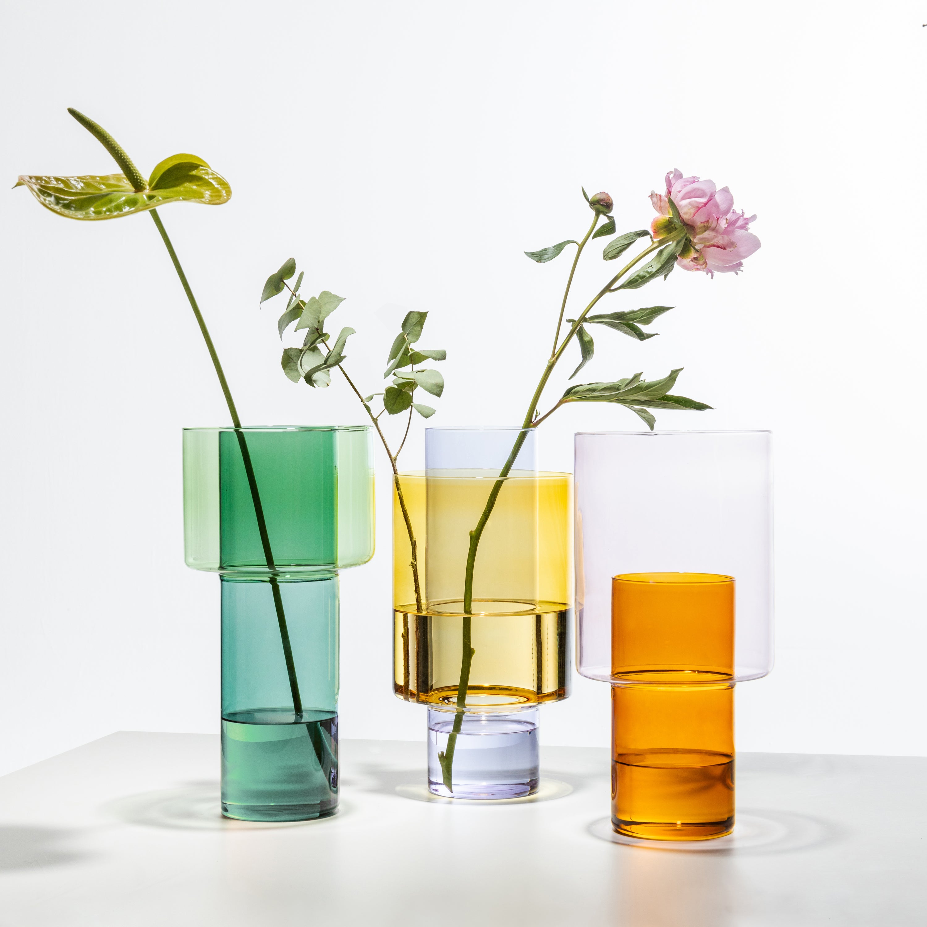 Ichendorf Milano Boreale Vaas - Lila / Geel