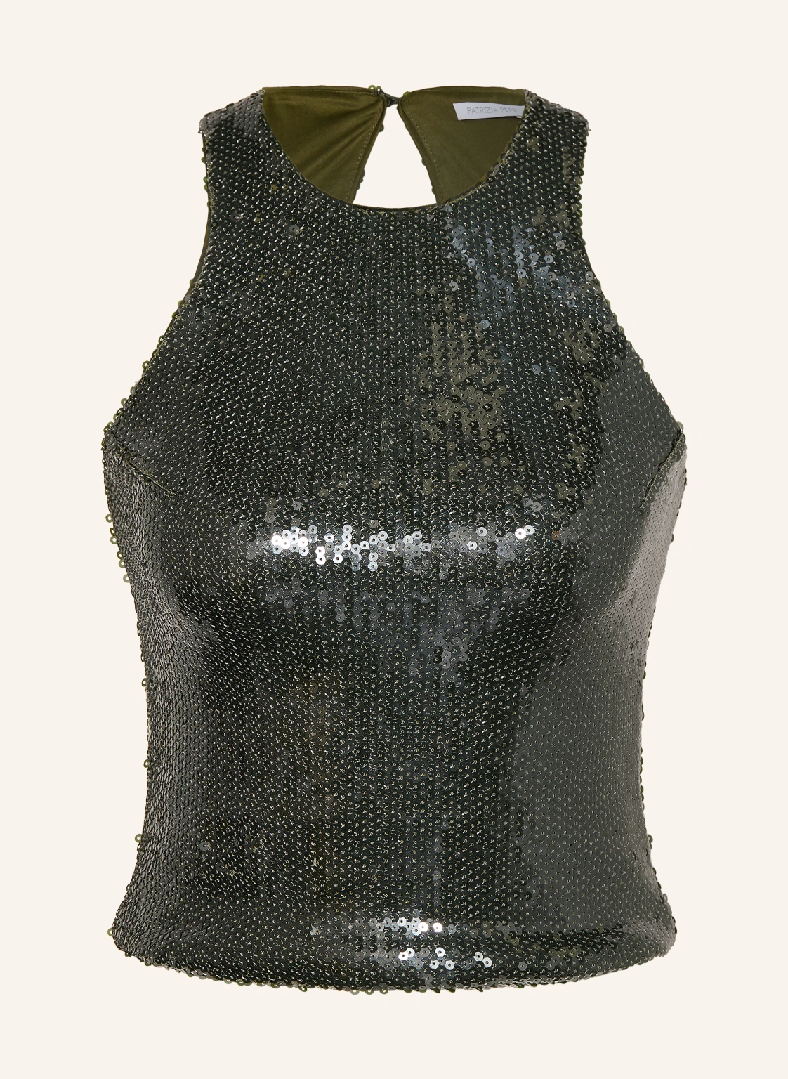 PATRIZIA PEPE Blusentop mit Pailletten