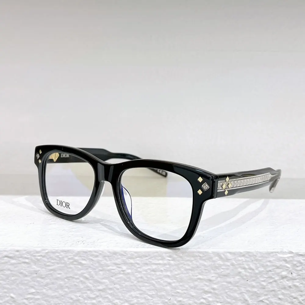 Dior Mirror Leg Diamond Logo sunglasses