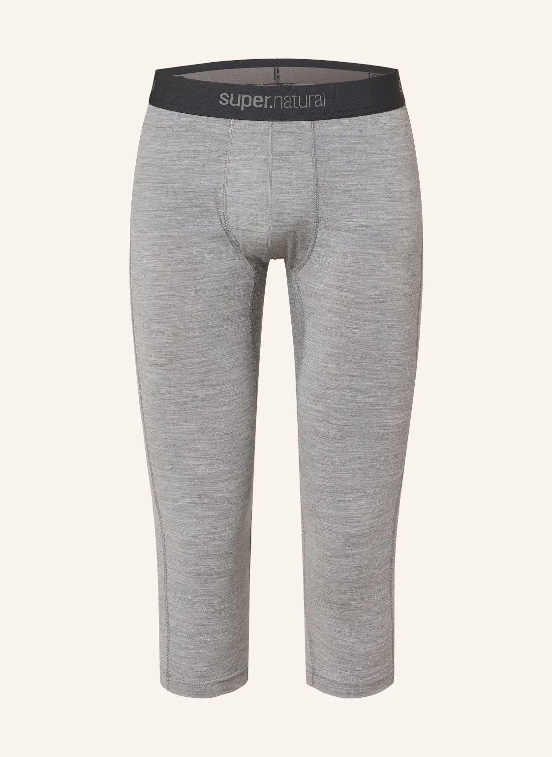 super.natural Funktionswäsche-Hose TUNDRA175 mit verkürzter Beinlänge und Merinowolle