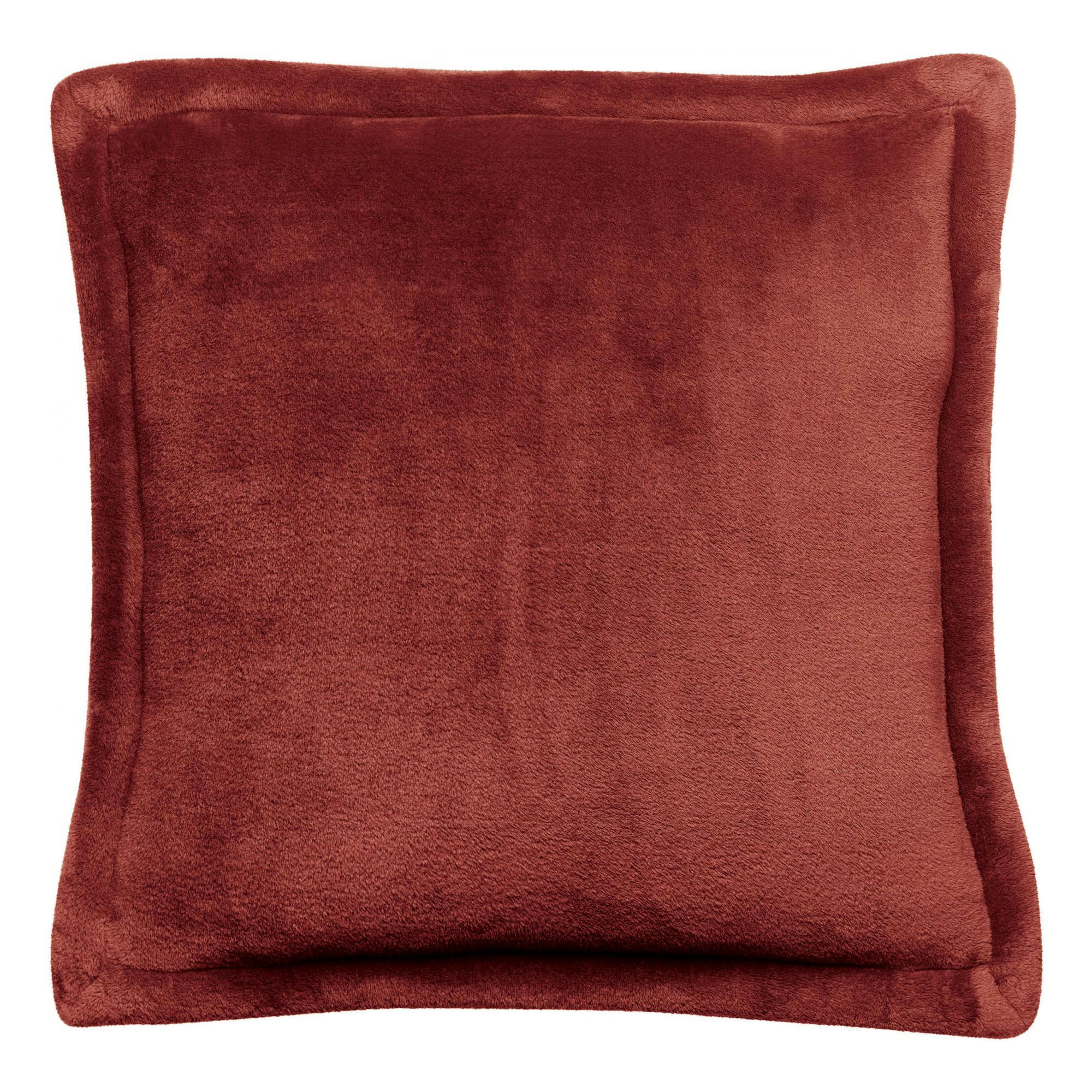 TENDER - Coussin  en polyester geranium 50 x 50