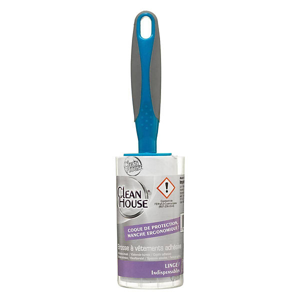 Brosse à vêtements rechargeable Rubber bleu - Multicolore- 5five