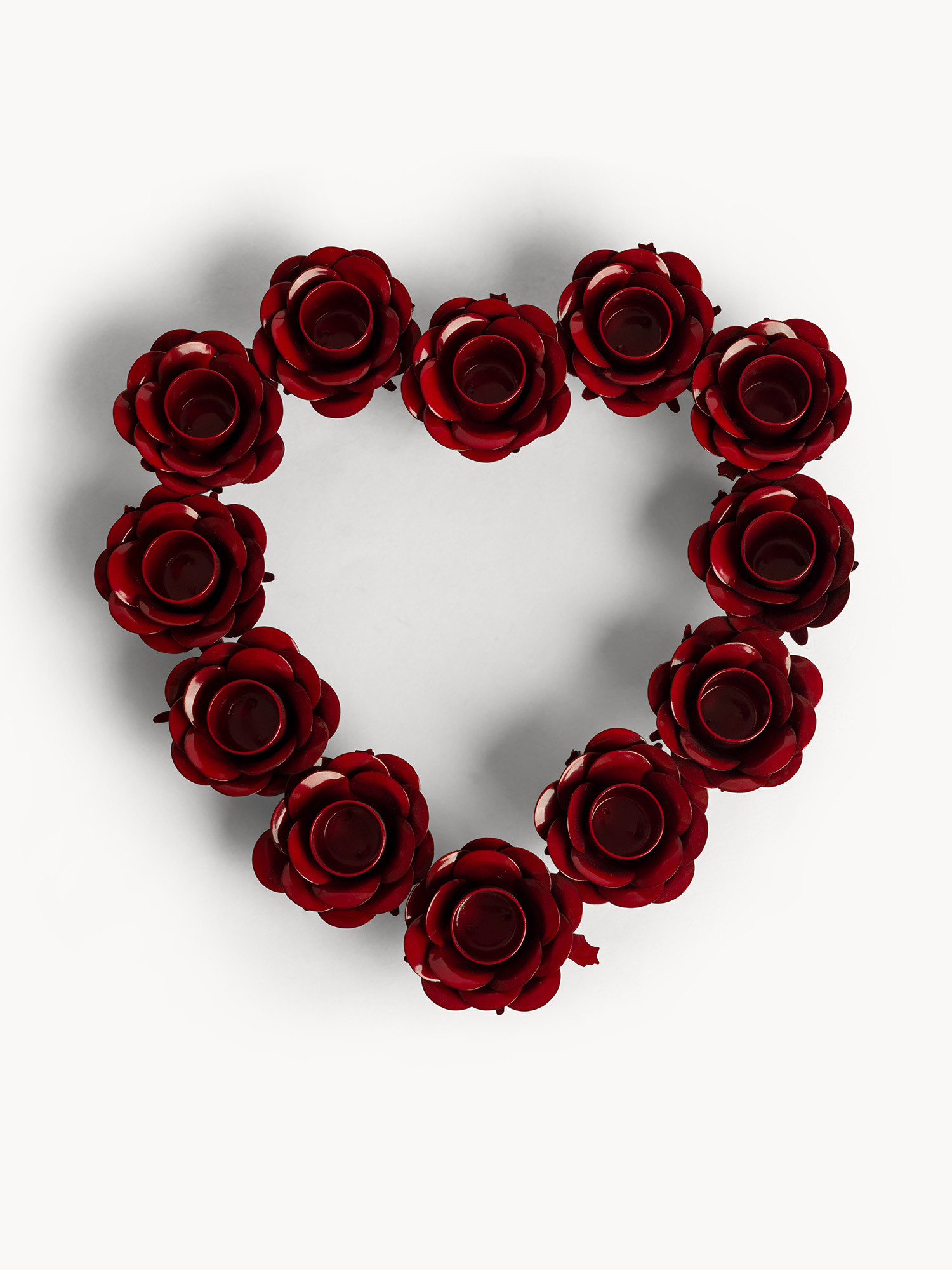 Portacandele in ferro lavorato a mano