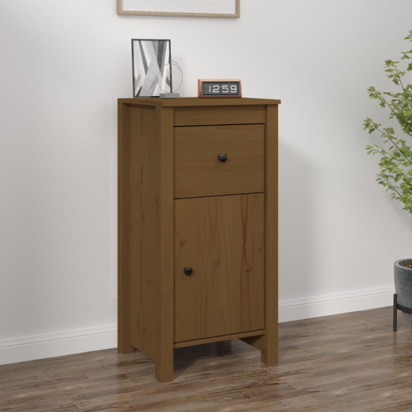 Szafka Brąz Drewno sosnowe Bedside cabinet vidaXL
