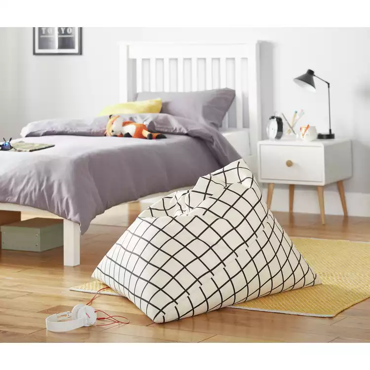 Habitat Kids Large Monochrome Bean Bag