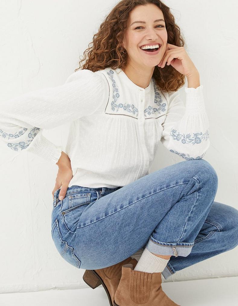 Nicole Embroidered Blouse