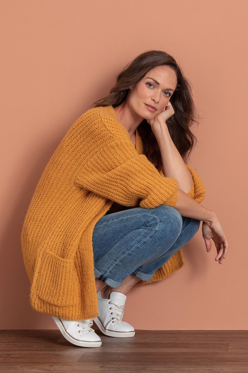 Klass. Open Front Pocket Cardigan