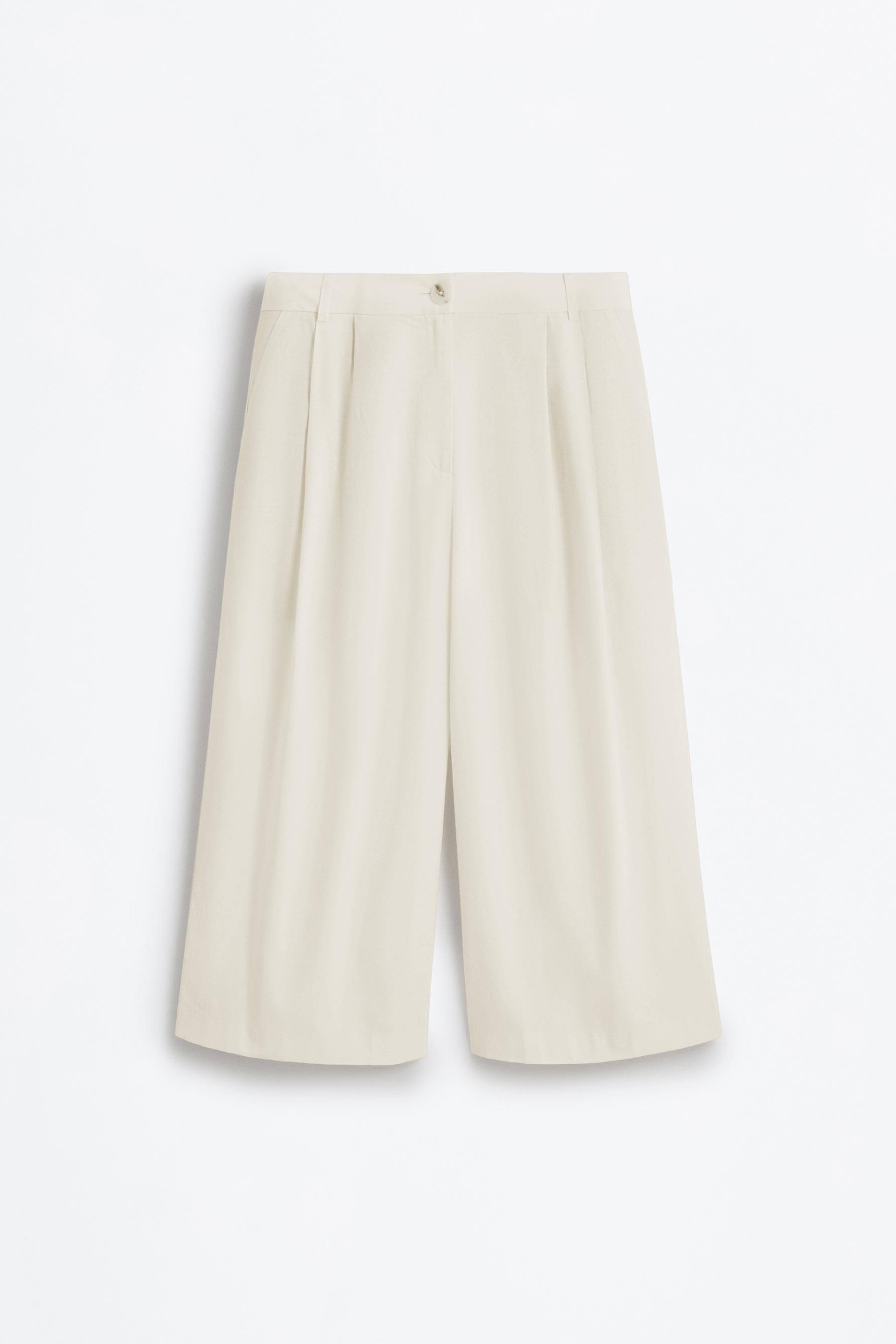 Pantalón culotte rústico