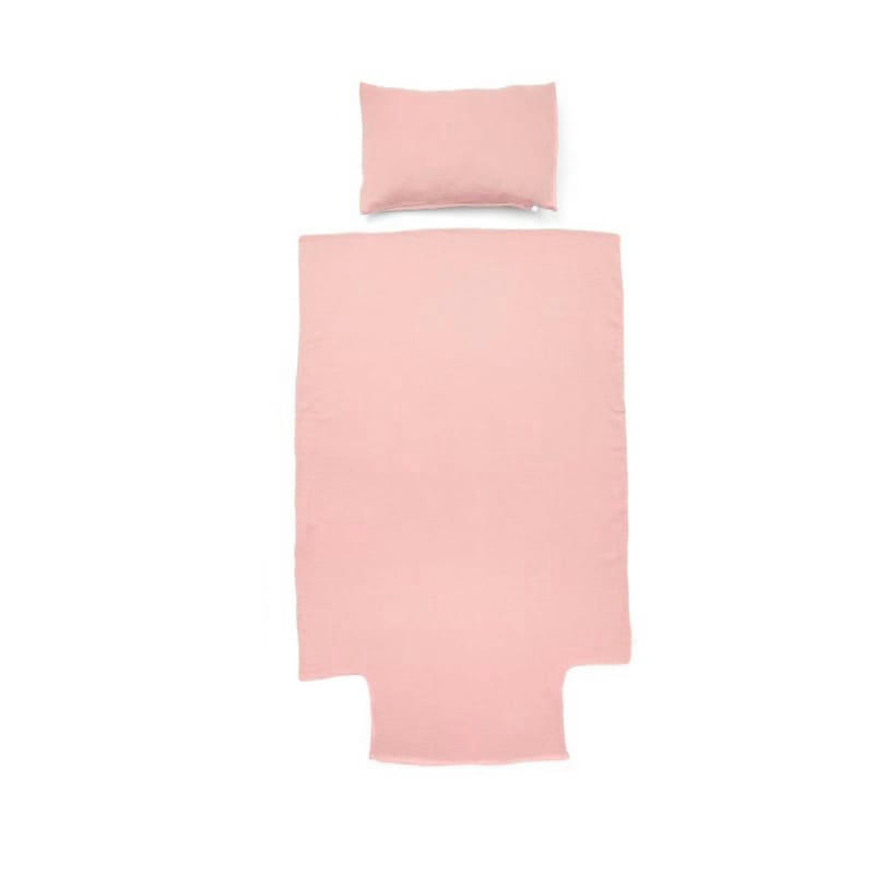 - Housse de couette bébé rose thé (100x140cm)