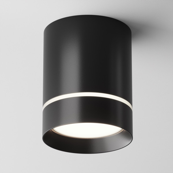 Spot reflektor okrągły czarny ORLO LED 9W biały neutralny IP20 Maytoni
