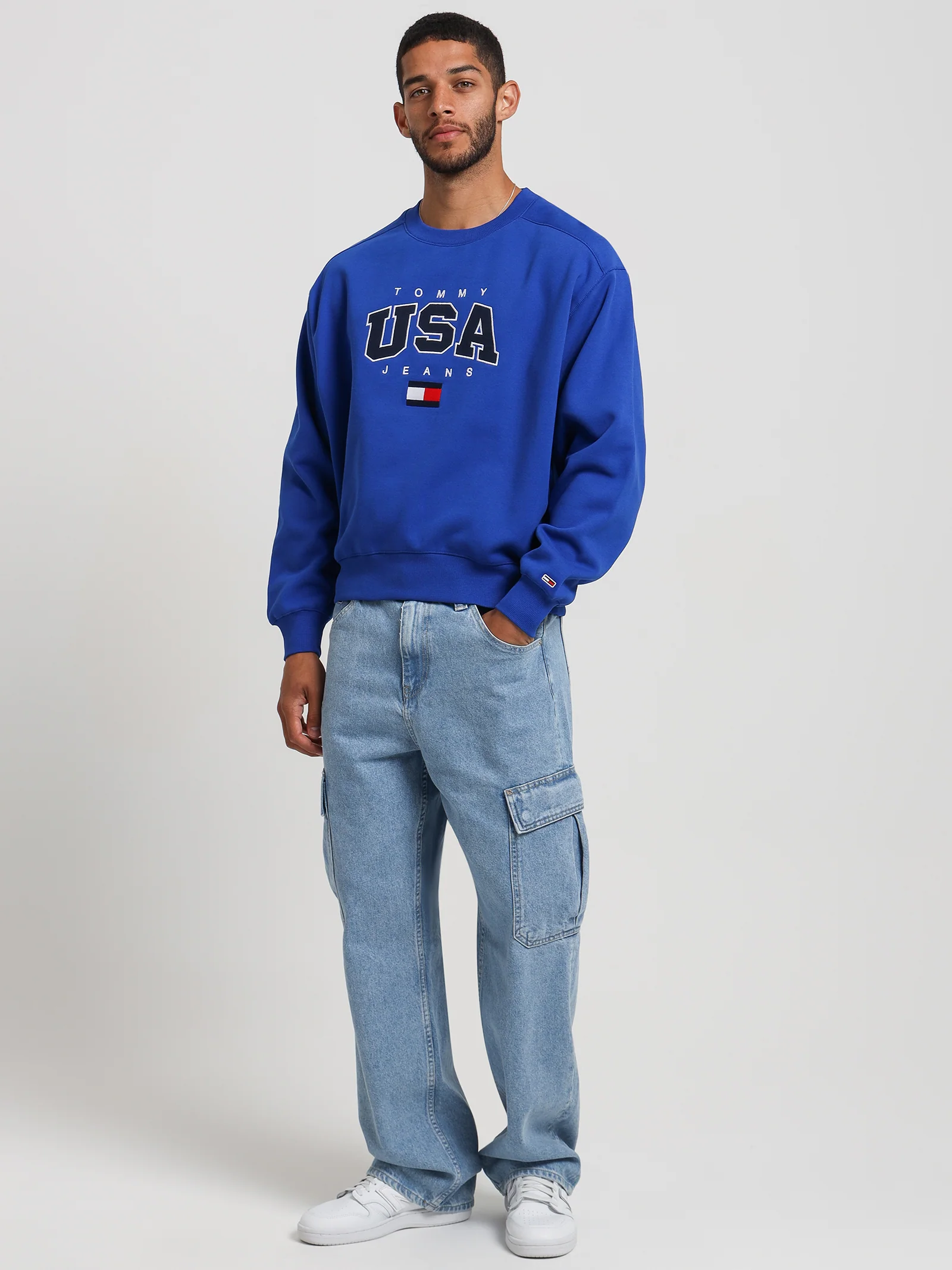 Modern Logo Sport USA Sweatshirt