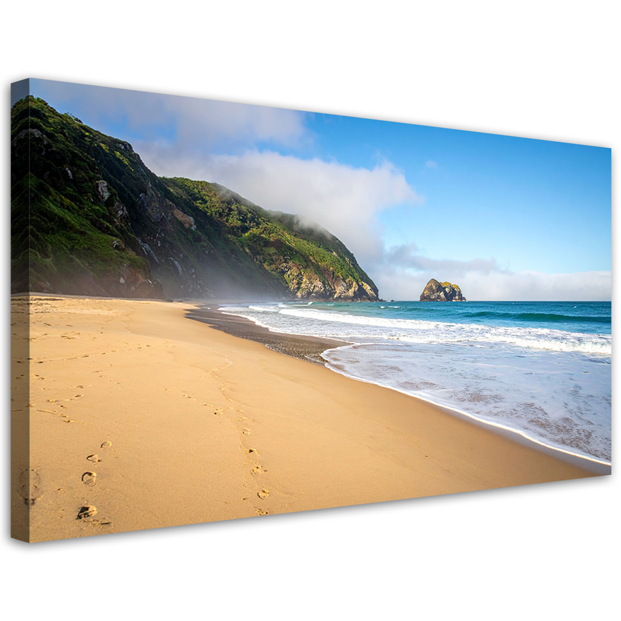 Obraz do salonu sypialni biura, Krajobraz plaża morze natura 80x40