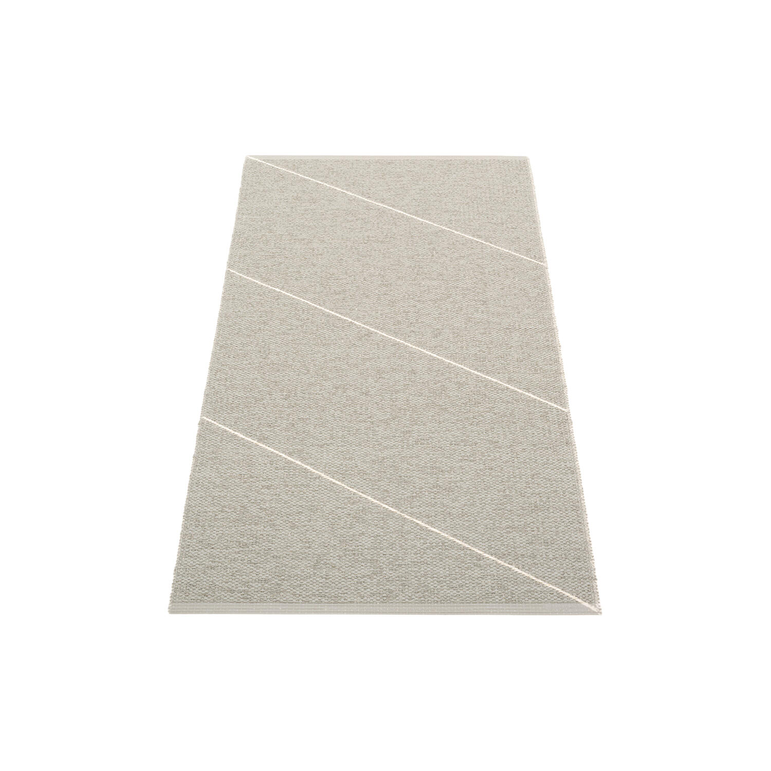 Randy gulvløber, warm grey/vanilla