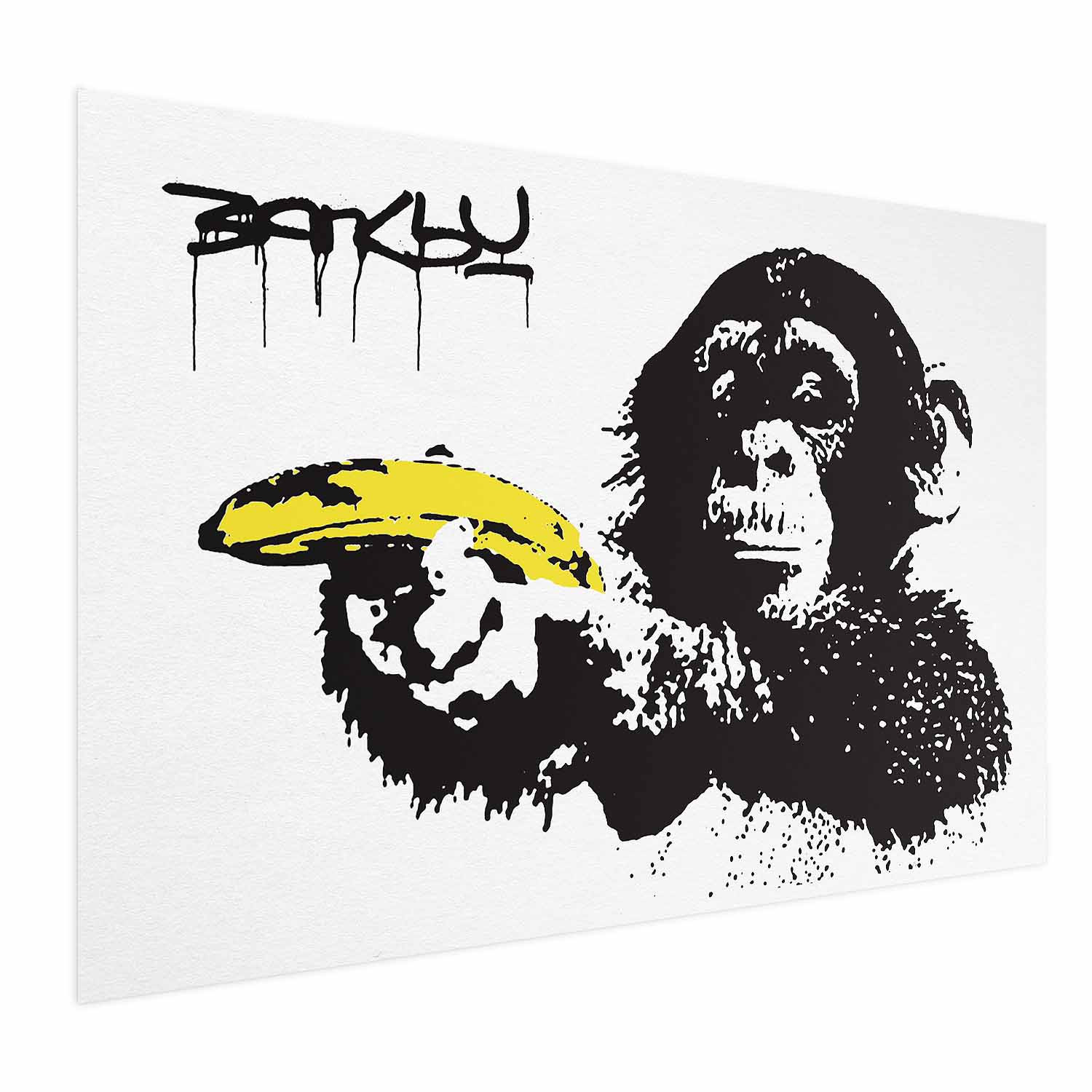 Plakat Bananowy pistolet 30x21 cm