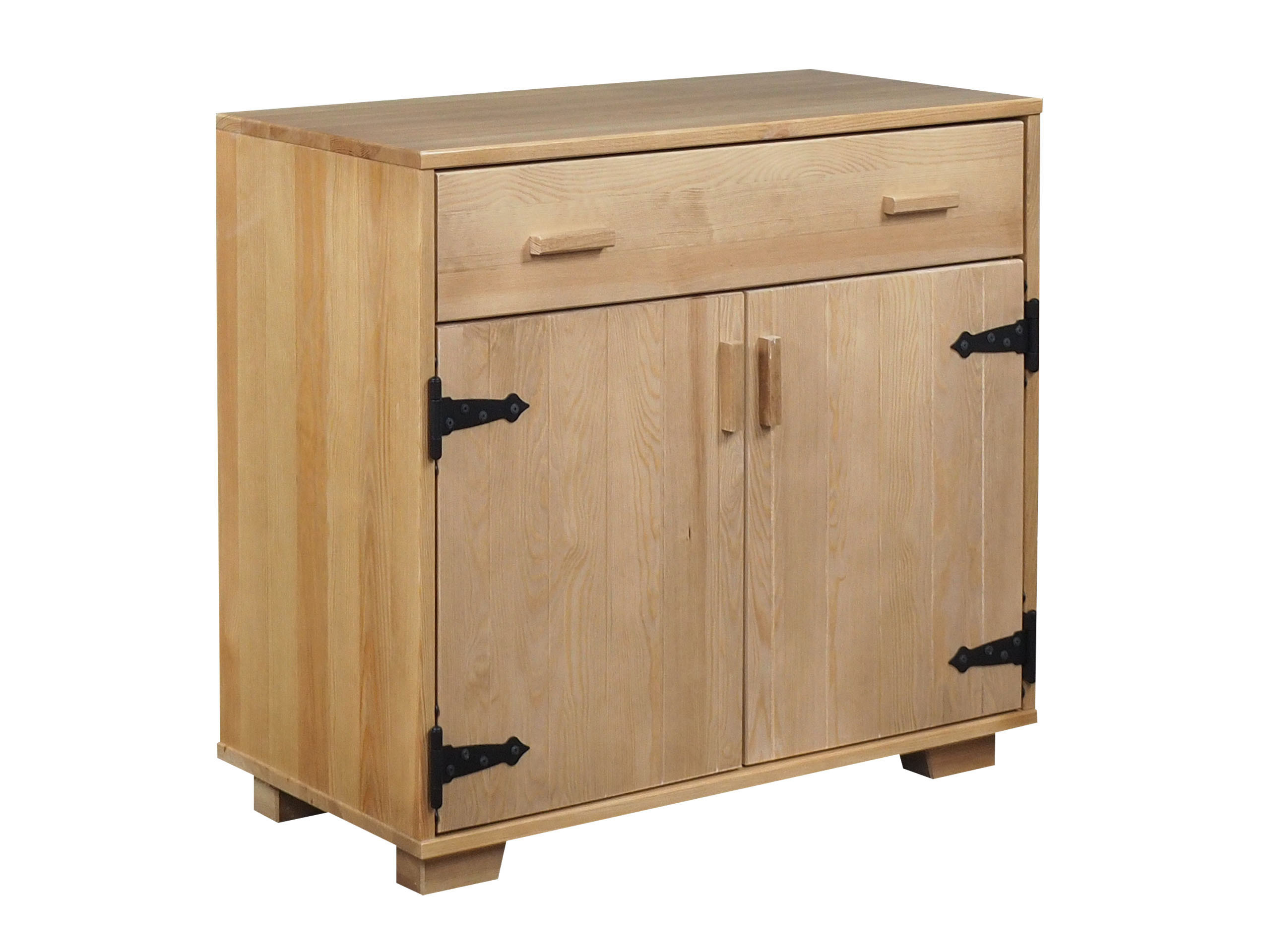 Komoda Natural wood II 90 cm z drewna litego, kolor dębowy