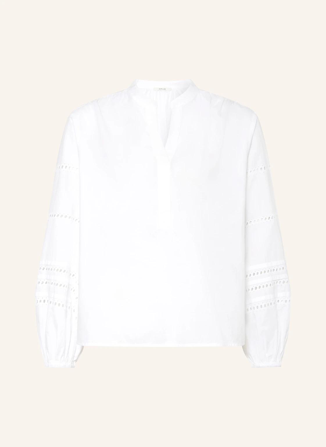 OPUS Blusenshirt FILANDRA mit Lochspitze