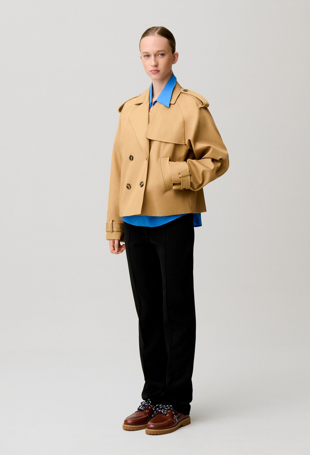 Blouson trench court