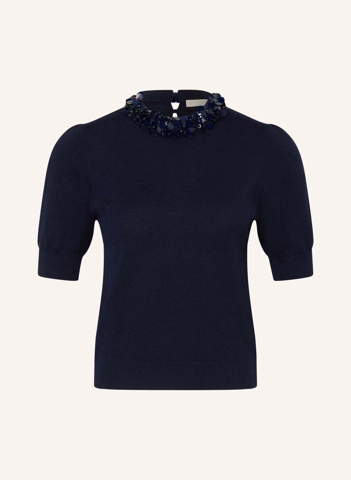 ULLA JOHNSON Strickshirt JUDE mit Pailletten