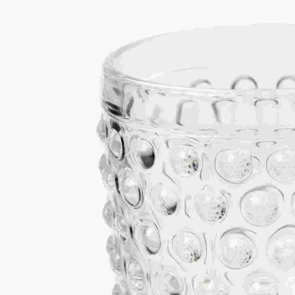 Copo com Pé transparente BARCELONA