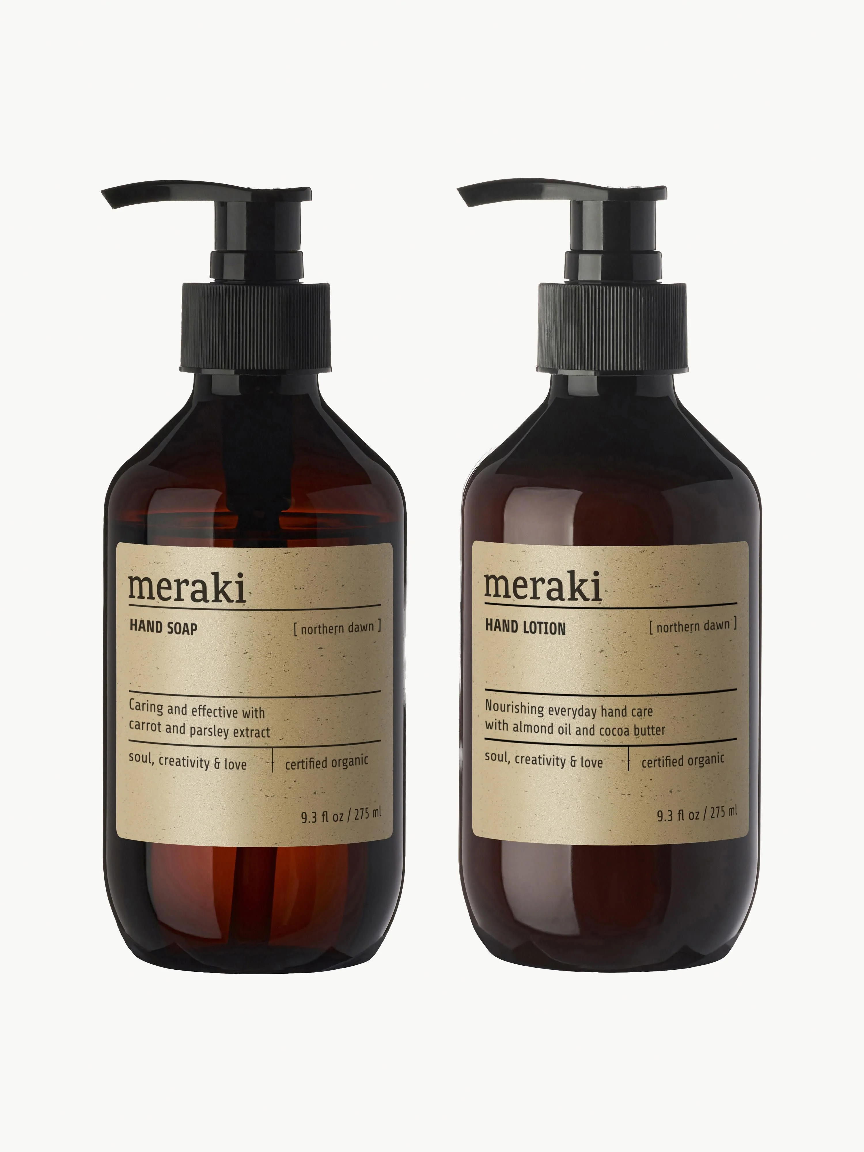 Handpflege-Geschenkset Northern Dawn (Orange, Zedernholz & süßer Balsamico), 2er-Set