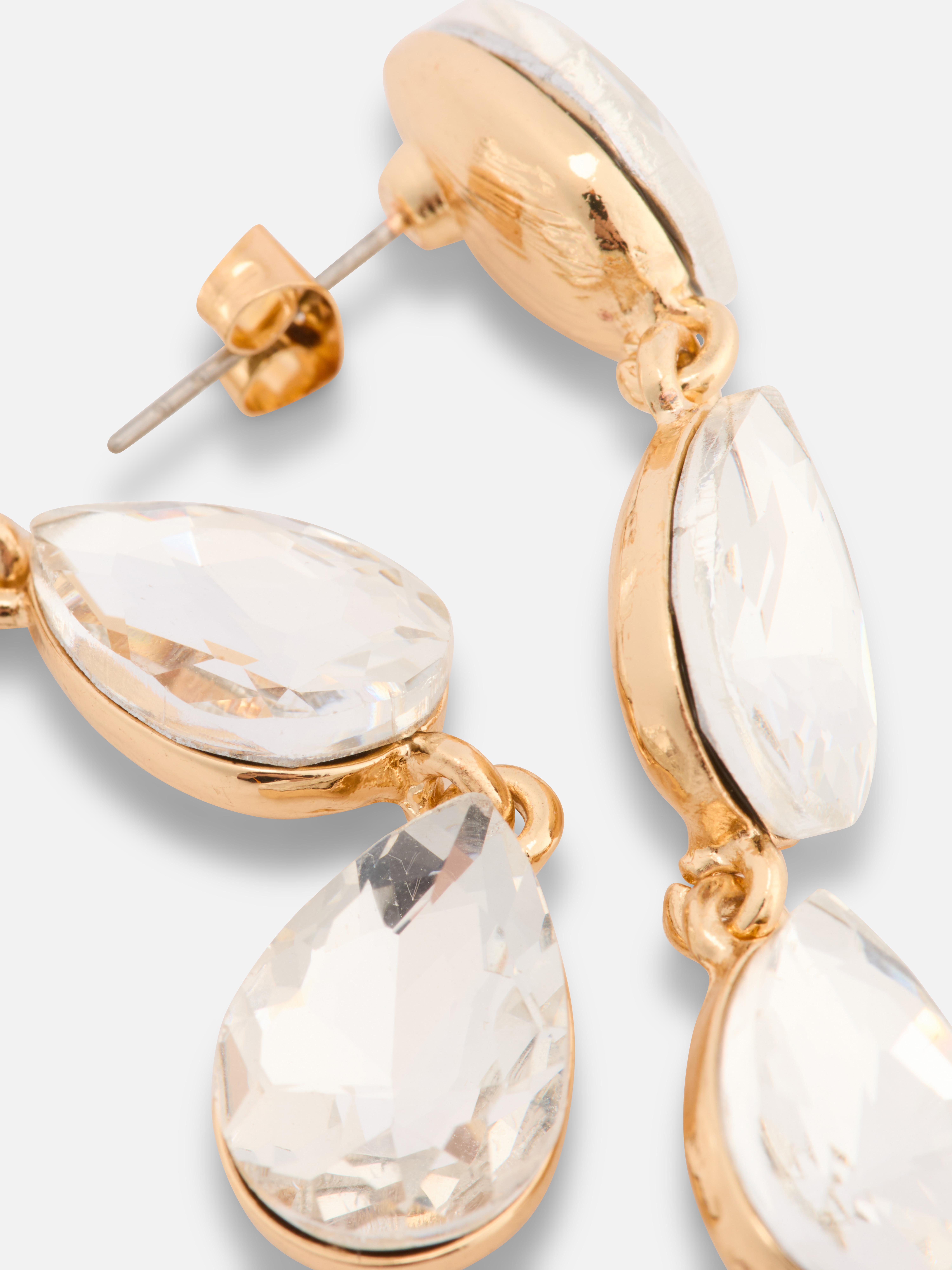 Paula Echevarría Tiered Drop Earrings