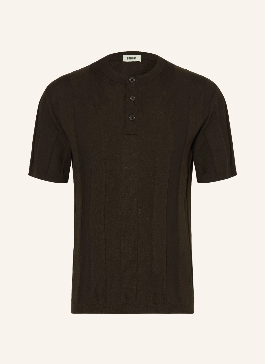 DRYKORN Strickshirt FREEKO mit Leinen