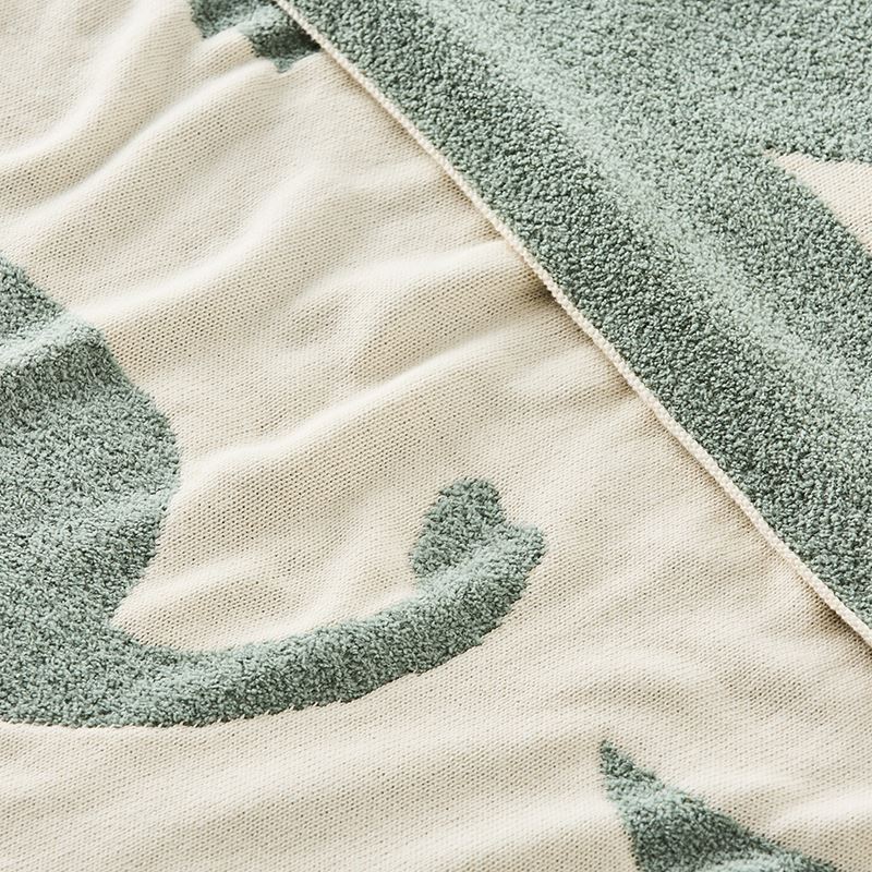 Cuddlesome Dino Dance Natural Throw