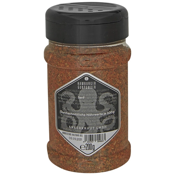 Grillgewürz, Hambur Gunpowder, 200 g