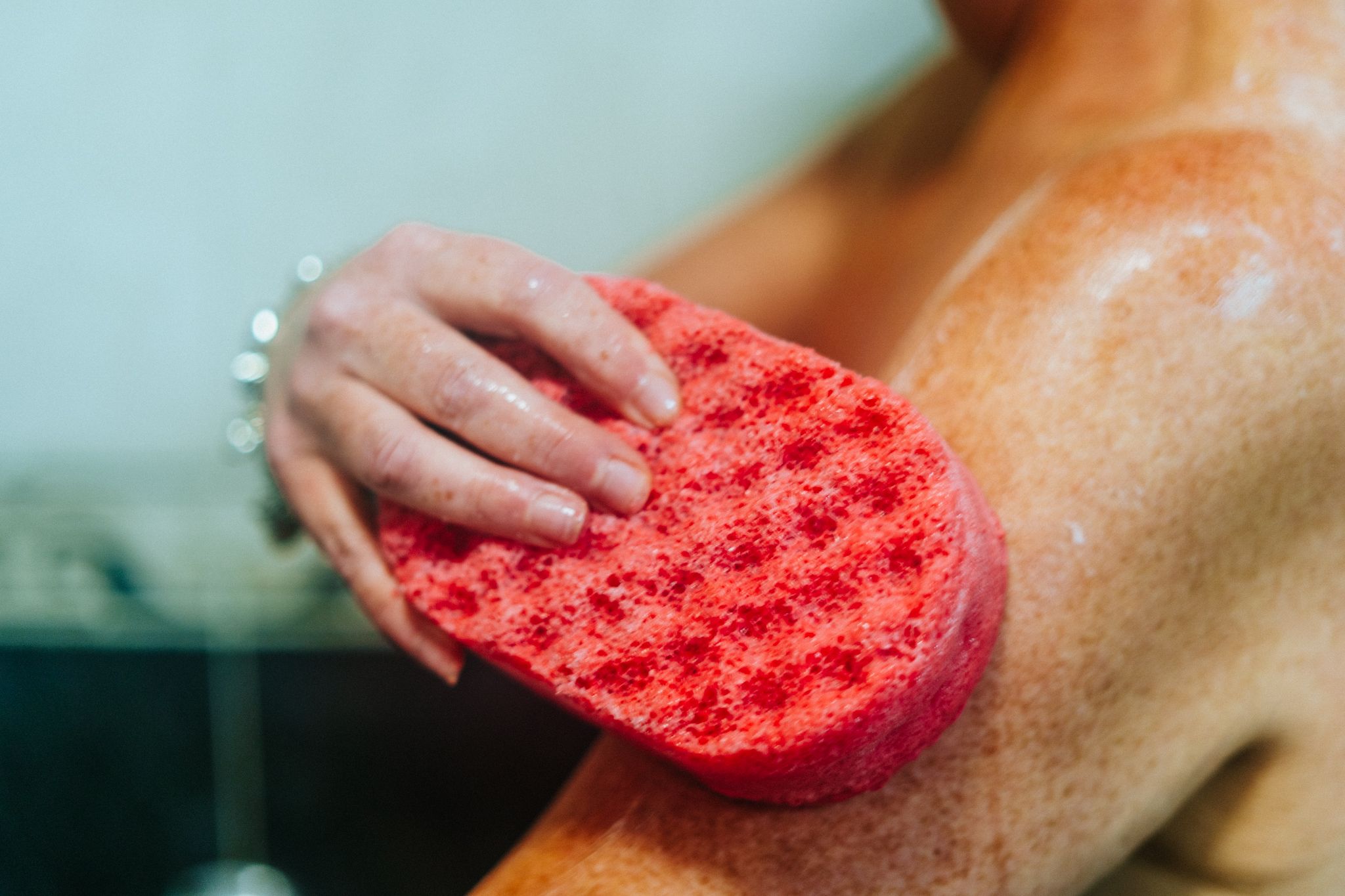 Scentish All On Red Soap Sponge