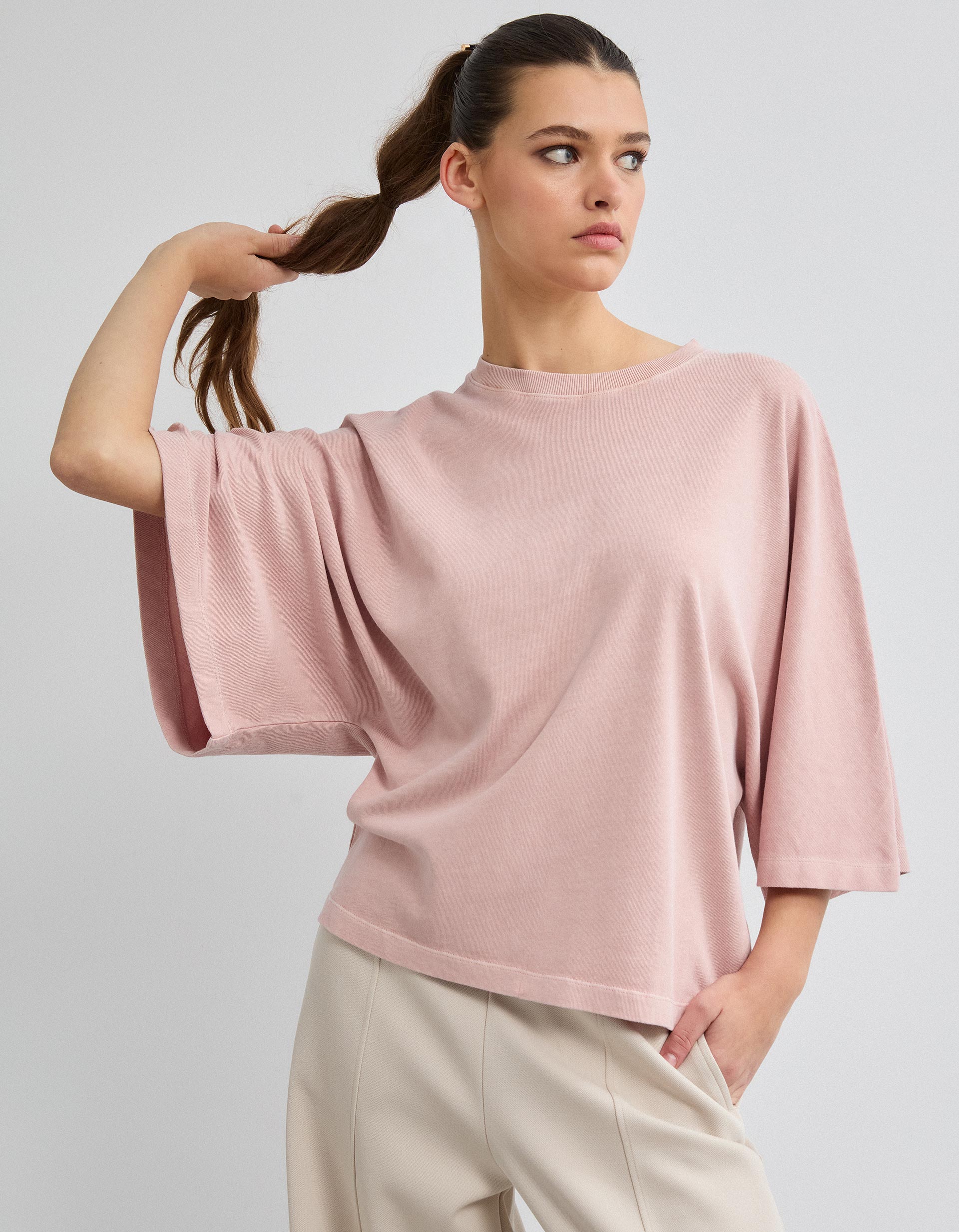 T-shirt, Mulher, Rosa