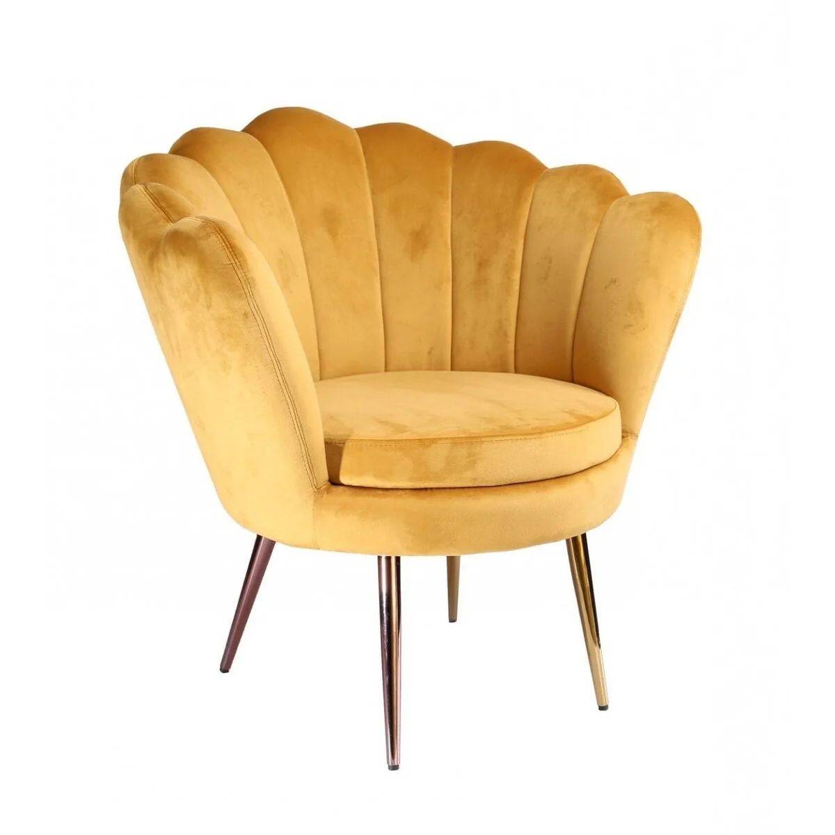 34 Modern Golden Seashell Accent Chair