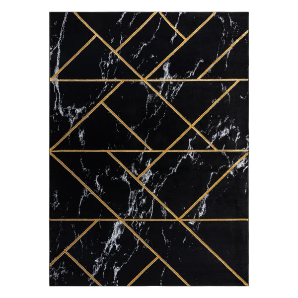 Dywan EMERALD ekskluzywny 2000 glamour, stylowy geometryczny, 80x150 cm