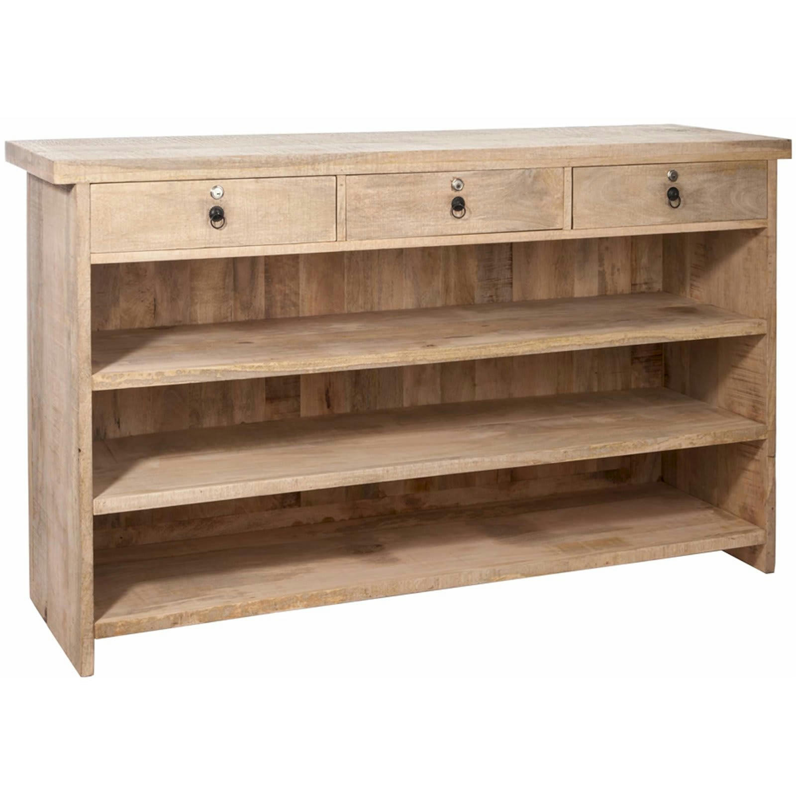 - Bar Bois Manguier Bois clair