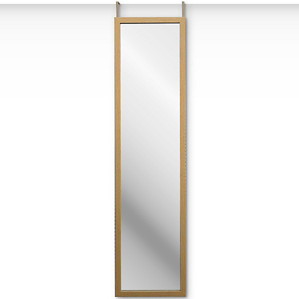Miroir de porte rectangulaire effet bois 30 x 120cm Dada Art