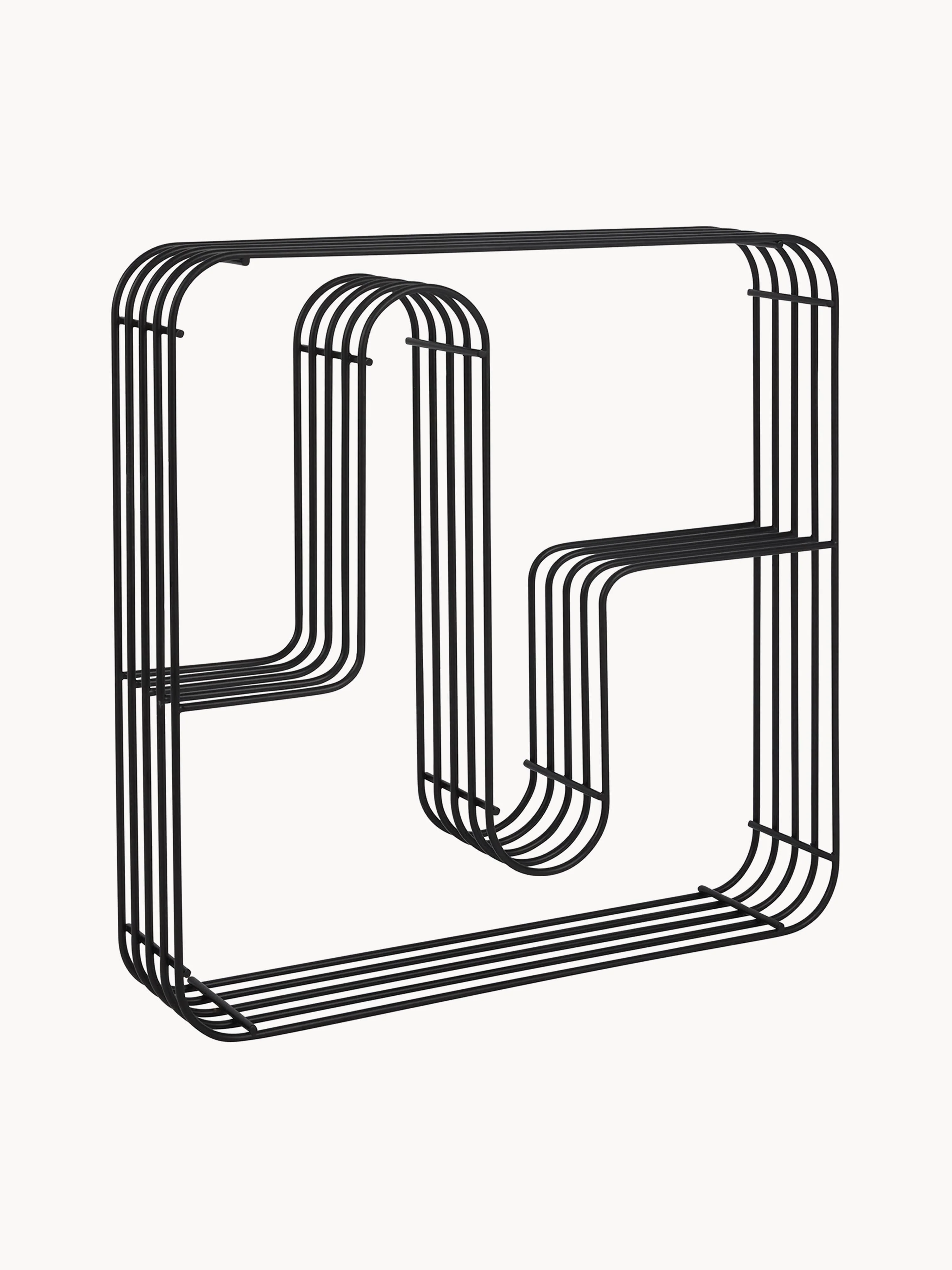 Metall-Wandregal Curva
