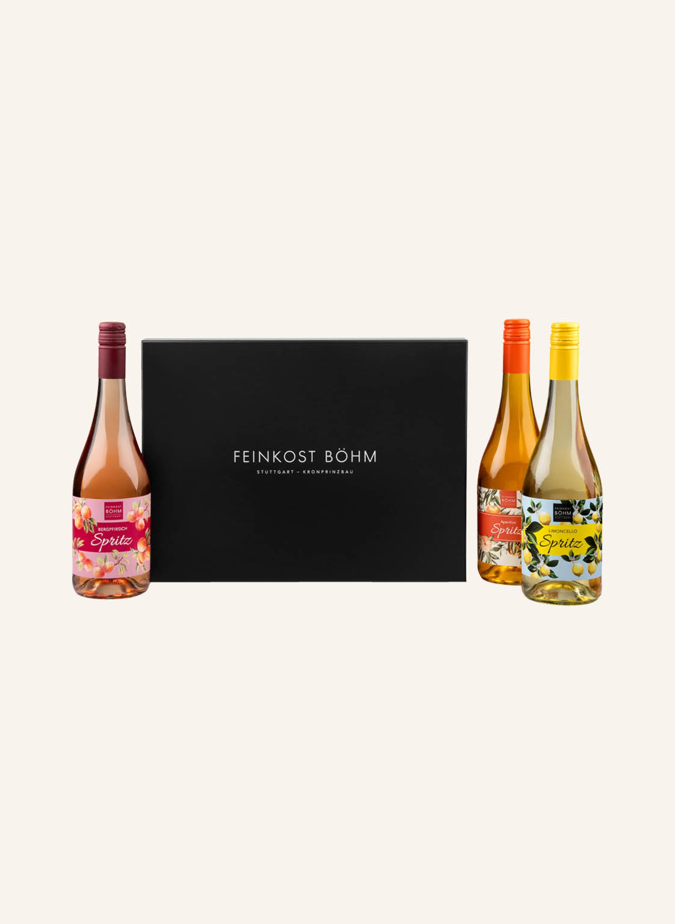 Feinkost Böhm Geschenkbox DREIERLEI SPRITZ