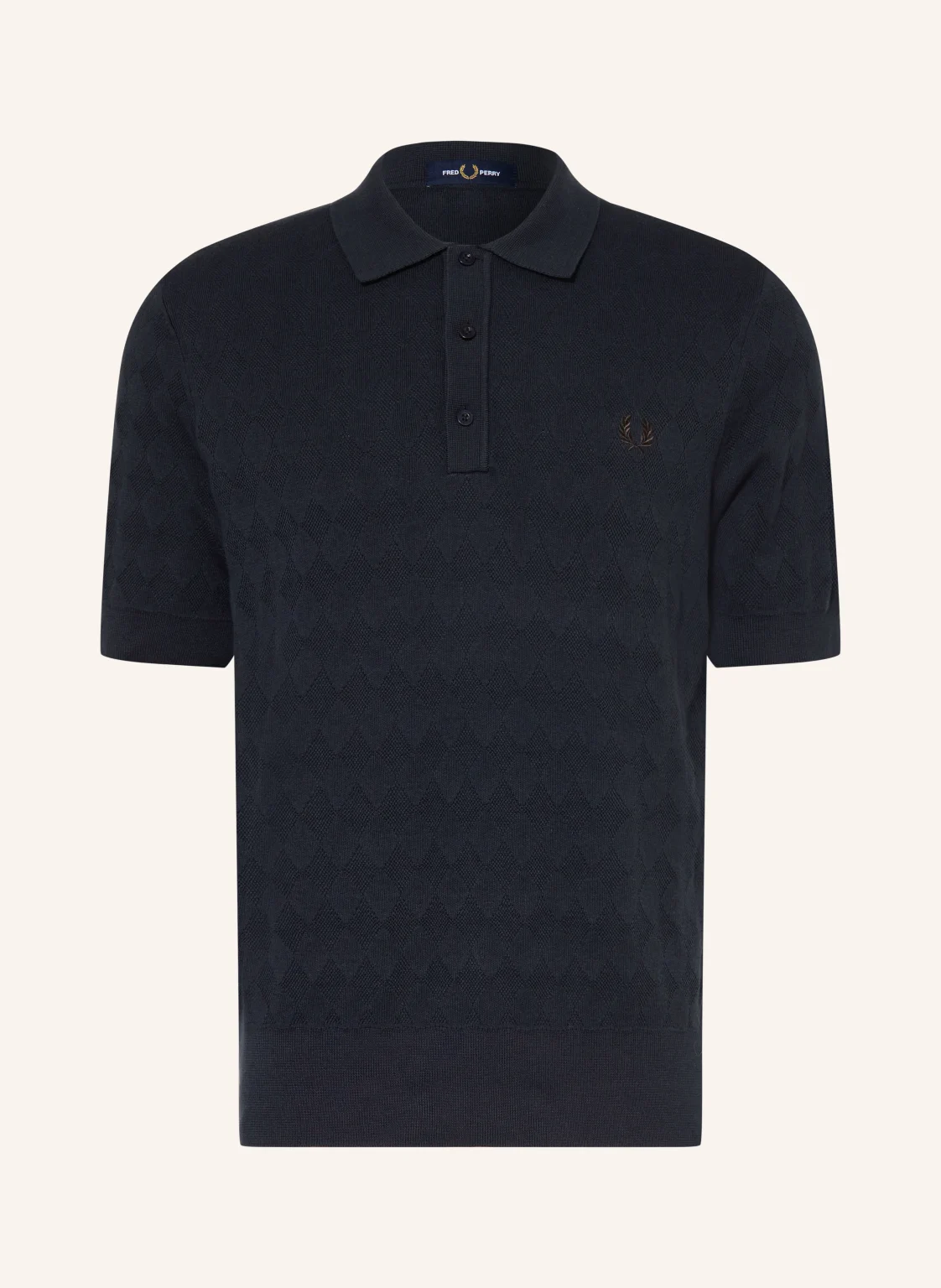 FRED PERRY Strick-Poloshirt