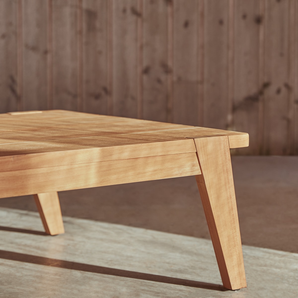 Tikamoon - Lage tuintafel Olia van teakhout