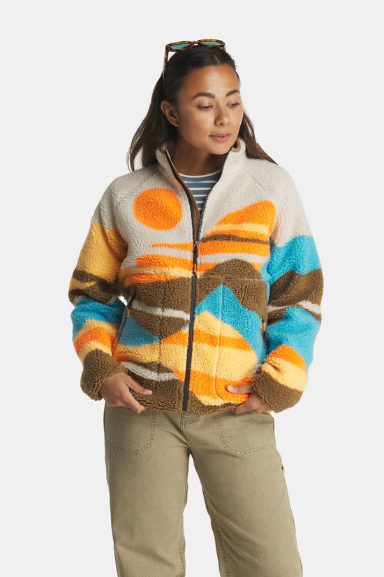 Passenger Fairbanks 2.0 Full Zip Recycled Sherpa Fleecevest Dames