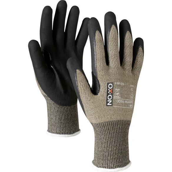 Schnittschutzhandschuhe »Cut Supreme 9600«, braun/schwarz