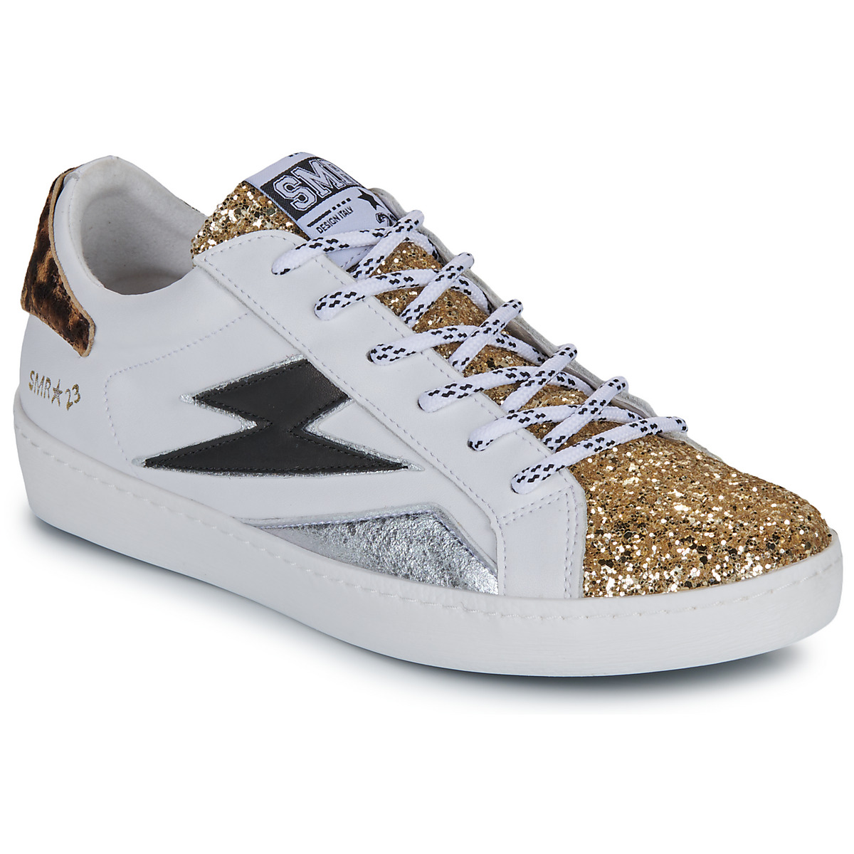 Semerdjian - LARRY - White / Black / Leopard