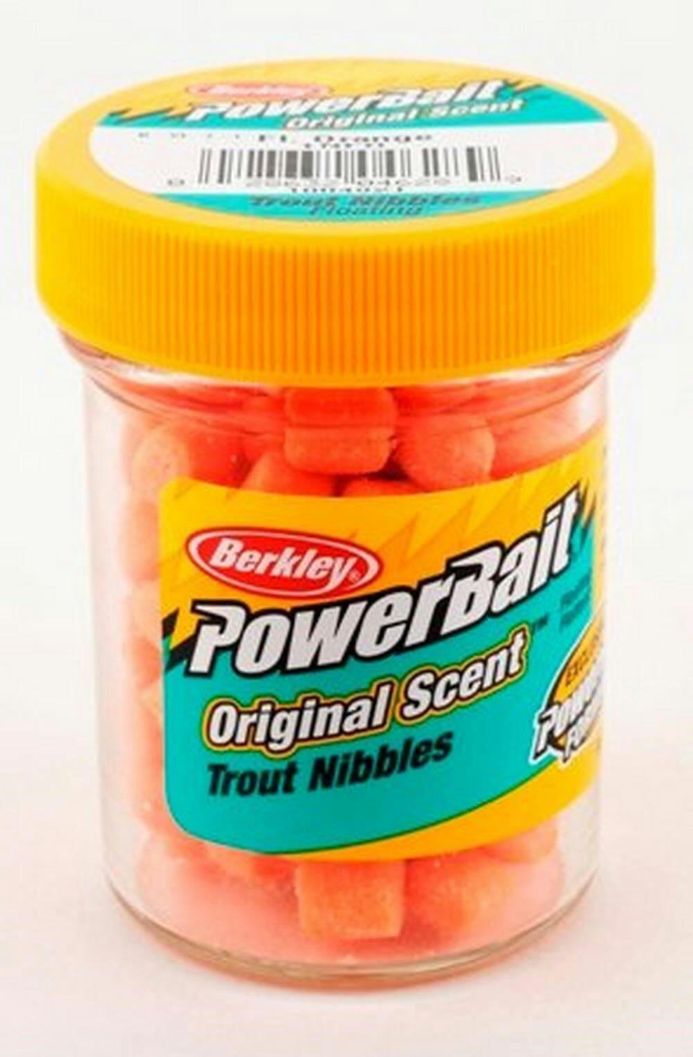 Berkley PowerBait® Trout Nibbles Fishing Attractant Bait, Assorted Colours, 2-oz