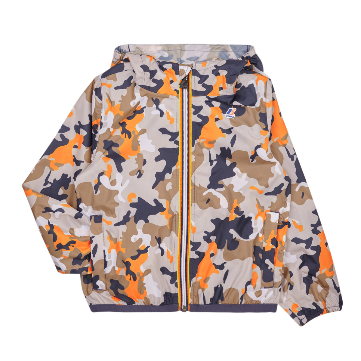 K-Way - P. LE VRAI 3.0 CLAUDE GRAPHIC - Multicolour