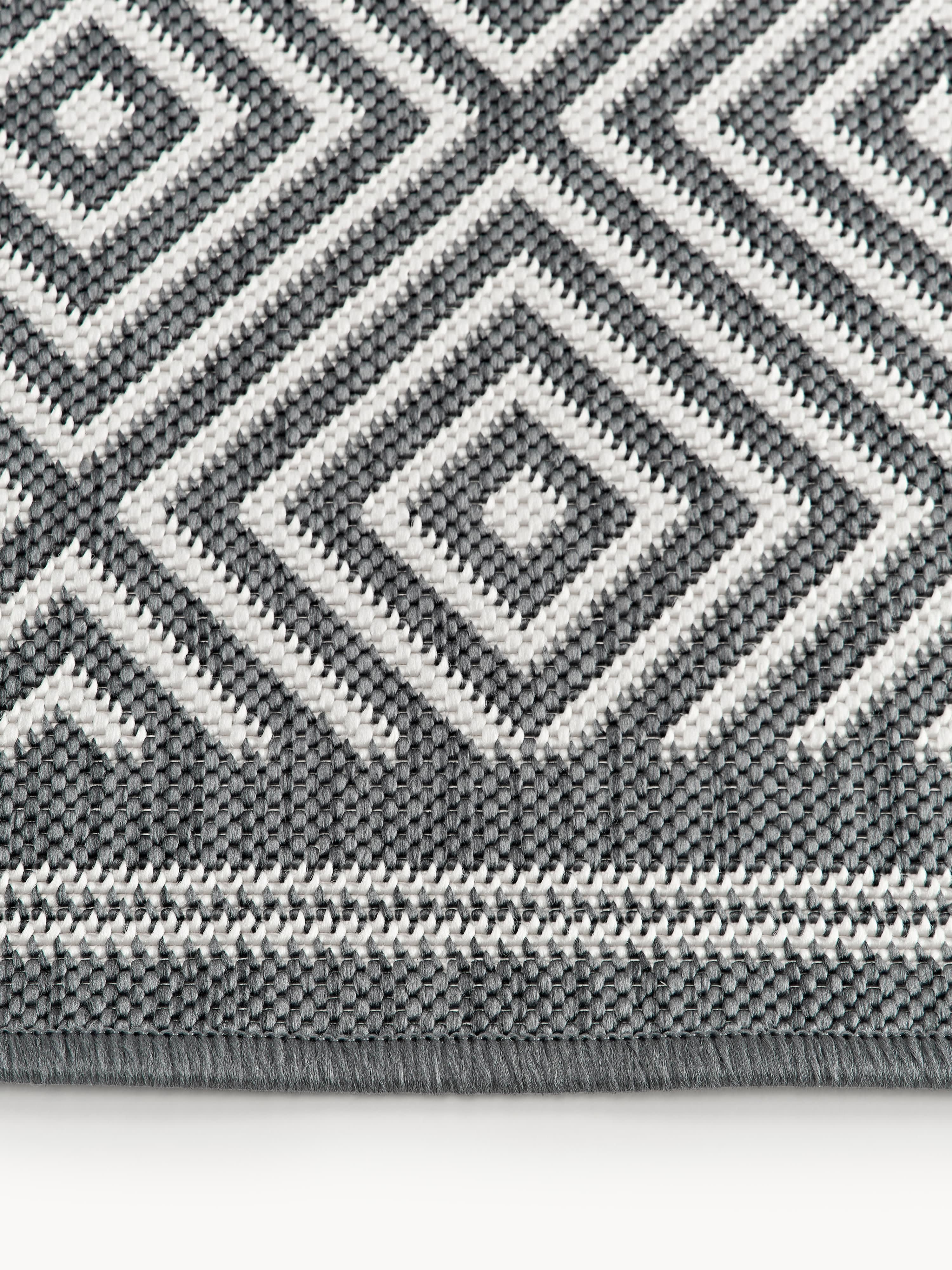 Outdoor-Läufer Reddy mit Rautenmuster