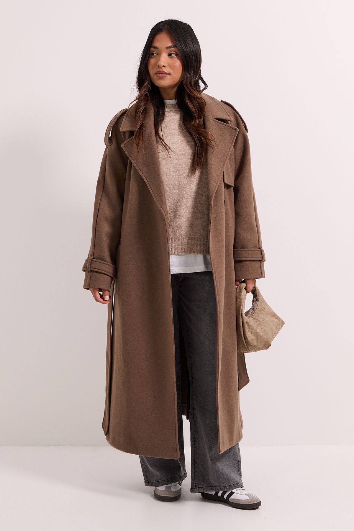 Dorothy Perkins Petite Belted Trench