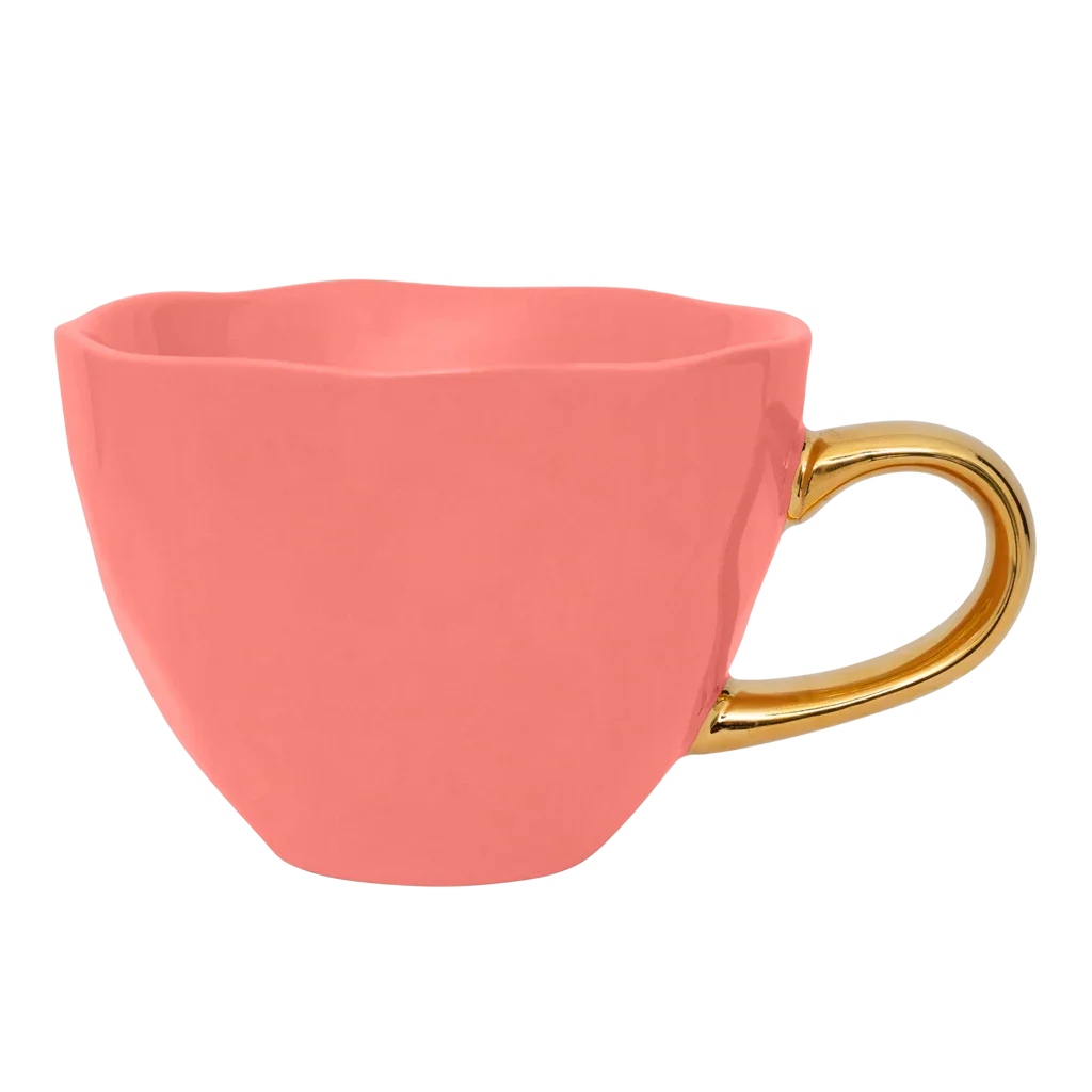 Urban Nature Culture Good Morning kopje Cappuccino/Tea - Burnt Coral - 11x8cm